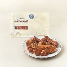 셰프초이스 한번도 얼리지 않은 한돈 양념돼지포갈비 800g + 양파 40g + 대파 40g 세트, 1세트, 880g