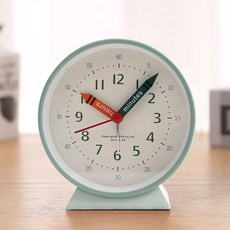 Ofree 鬧鐘 壁掛桌上兩用時鐘, 薄荷綠