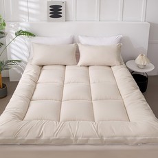 SOHEIM 四季絎縫薄床墊, 米色