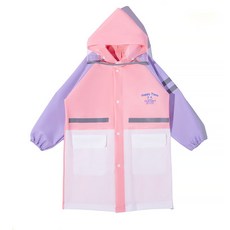 Starbean 兒童繽紛雙口袋雨衣