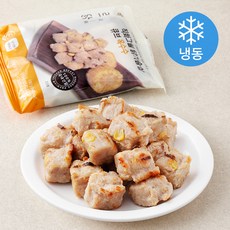 바르닭 직화그릴 닭가슴살 큐브 옥수수 (냉동), 100g, 5개