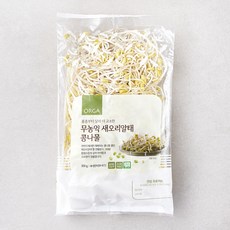 ORGA 무농약 인증 새오리알태 콩나물, 300g, 1개