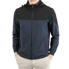 남성용 스판 후드 바람막이 점퍼 YXR703
