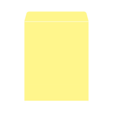 信封製造者 自黏式萊妮紋方底信封 雙面膠帶 奶油色 5開 100入, A4, 1個