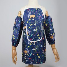 BEBE CHOUETTE 兒童防水圍裙 + 袖套組