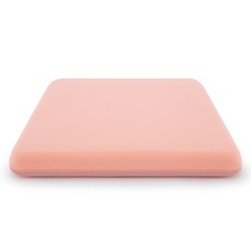 方形坐墊, 粉色的