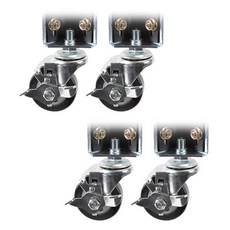 Power plus Rack 專用高度5cm煞車輪 2入, 混合色, 2個