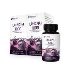 보뚜 L 아르기닌 1000 162g, 180정, 2개