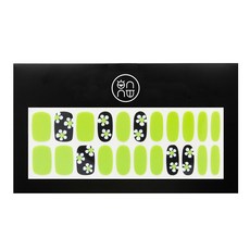 onnu MJ花朵布丁凝膠指甲貼, 混合色, 1組