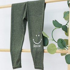 온디즈 여아용 밴딩 스마일 레깅스 등원복 쫄바지