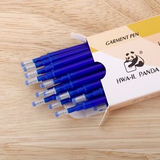 HWA-IL PANDA NEW 高溫消失筆芯 藍色 24支, 1組