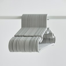 HANSSEM 環保塑膠衣架 30p, 1個, 灰色