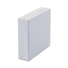 ELECOM 透明 CD 盒 白色 24p, CCD-FBB24CR
