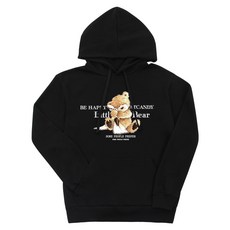 JB FASHION 小熊刷毛連帽T恤