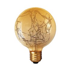 LED 愛迪生銀河燈 2W G95, 燈泡色, 1個