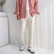 머시따 남성용 뒷밴딩 리스팩 슬랙스