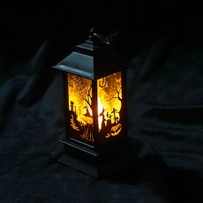 女巫墳墓燈籠 小 N, 黑色, 3個