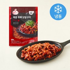마니커 매콤 무뼈 닭발구이 2개입 (냉동), 600g, 1개