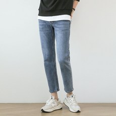 블루포스 남성용 요하인 워싱 스판 청바지