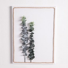 flowertree 人造葉帆布畫組 尤加利 P FMFUFT, 1套