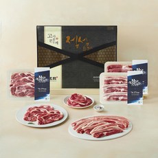 저온숙성한돈 모듬한돈 선물세트 (냉장), 1세트, 1.6kg 1세트, 1.6kg