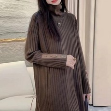 POPLARNC 女款Tenning高領長版針織衫 P24WKN092926