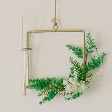 ASPASIA 森林妖精方形相框擴香瓶 100ml, 1個, 亞麻紫丁香