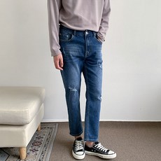 Heijin男款彈藥水洗復古牛仔褲 2971