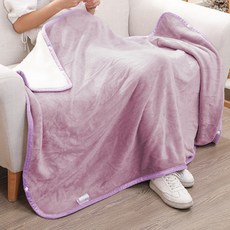 J-bedtime 床寢時光 法蘭絨羊羔絨雙面兩用扣式披肩毯/懶人毯/攜帶毯 TB4434S 2件