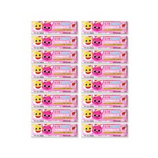 ATEX 碰碰狐鯊魚寶寶維他命C軟糖 草莓口味, 16條, 36g