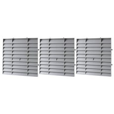 ADDLIFE 安全百葉窗 灰色, 3個