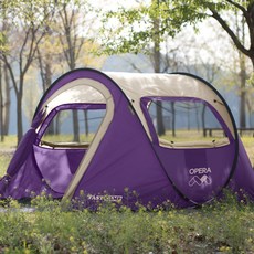 패스트캠프 오페라3 원터치 팝업 텐트 그늘막, 바이올렛, 3~4인용