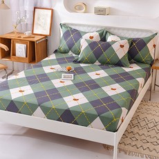 獨特圖案的舒適床單床墊套