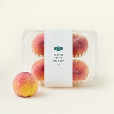 프리미엄 햇사레 부드러운 황도복숭아 4~5입, 1.25kg, 1개
