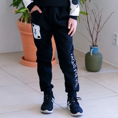 jackid 男童束口刷毛褲