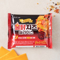 드빈치 불닭치즈 슬라이스, 119g, 1개