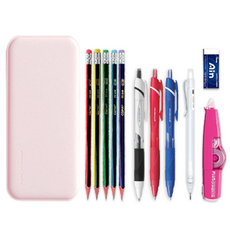 Dong-A PMS 鉛筆盒書寫工具 Jetstream SXN-150-05 禮品套裝, 粉色的, 1套
