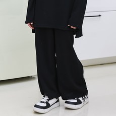 Jenny Kids 女童羅紋飄逸寬褲