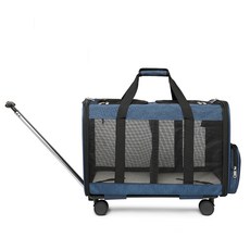 Chilsi 寵物背帶 + 冬季墊 2p 套組, 藍色