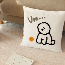 데일리라이크 애니멀 부클 소파쿠션, 03 Um bichon