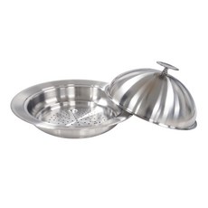 CHEFWIN 316不鏽鋼多功能蒸盤含蓋組, 1個, 32cm