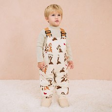 milkmile 兒童迪士尼奇奇蒂蒂趣味滑雪褲