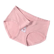 헬로 베어 귀여운 로우 웨스트 편한 임산부 팬티