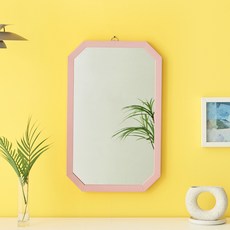 Ace Home 馬卡龍八角 356 壁鏡, 粉紅色