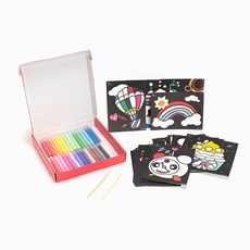 minhwashop 沙藝24色50圖案包盒, 混色