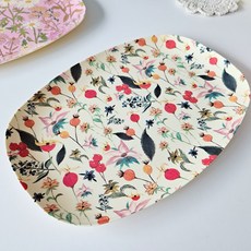 rice 幼兒用設計托盤, 紅色果實, 1個