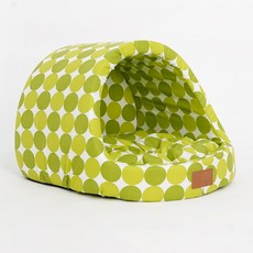 레드퍼피 강아지 오로라 하우스, 그린, 1개