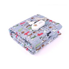 대진전자 프리미엄 무자계 전기요 DEB-S202, 고양이 패턴, 110 x 180 cm