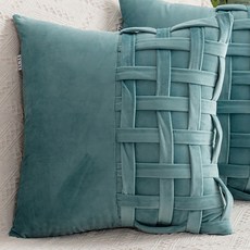 Market A 半網格圖案坐墊