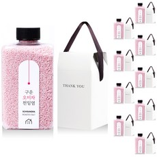 소금공장 구운 오미자 천일염 선물박스포함, 330g, 10개